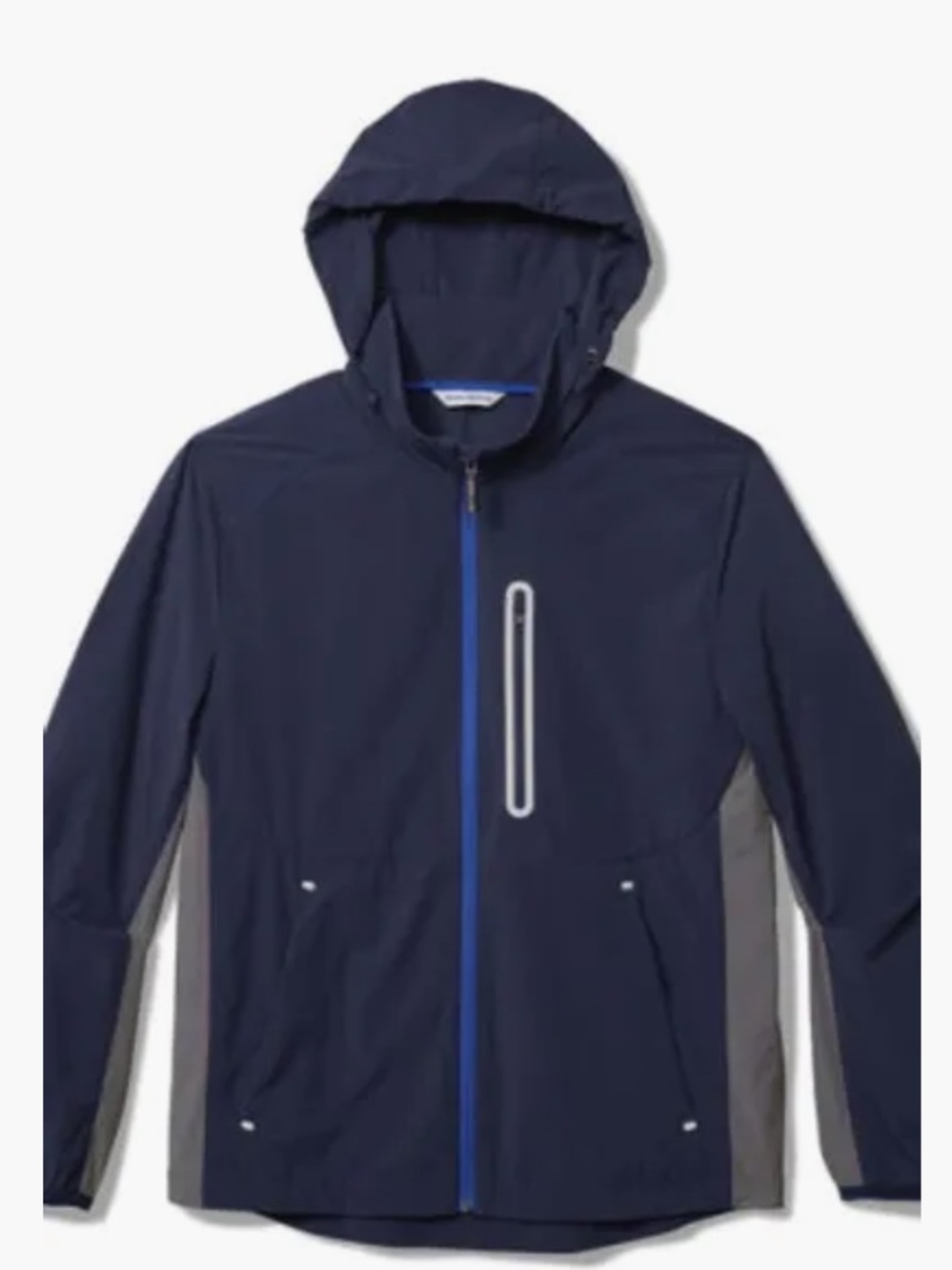 Tommy Bahama San Juan Water & Wind Resistant Hooded Jacket Ocean Deep Men’s XL